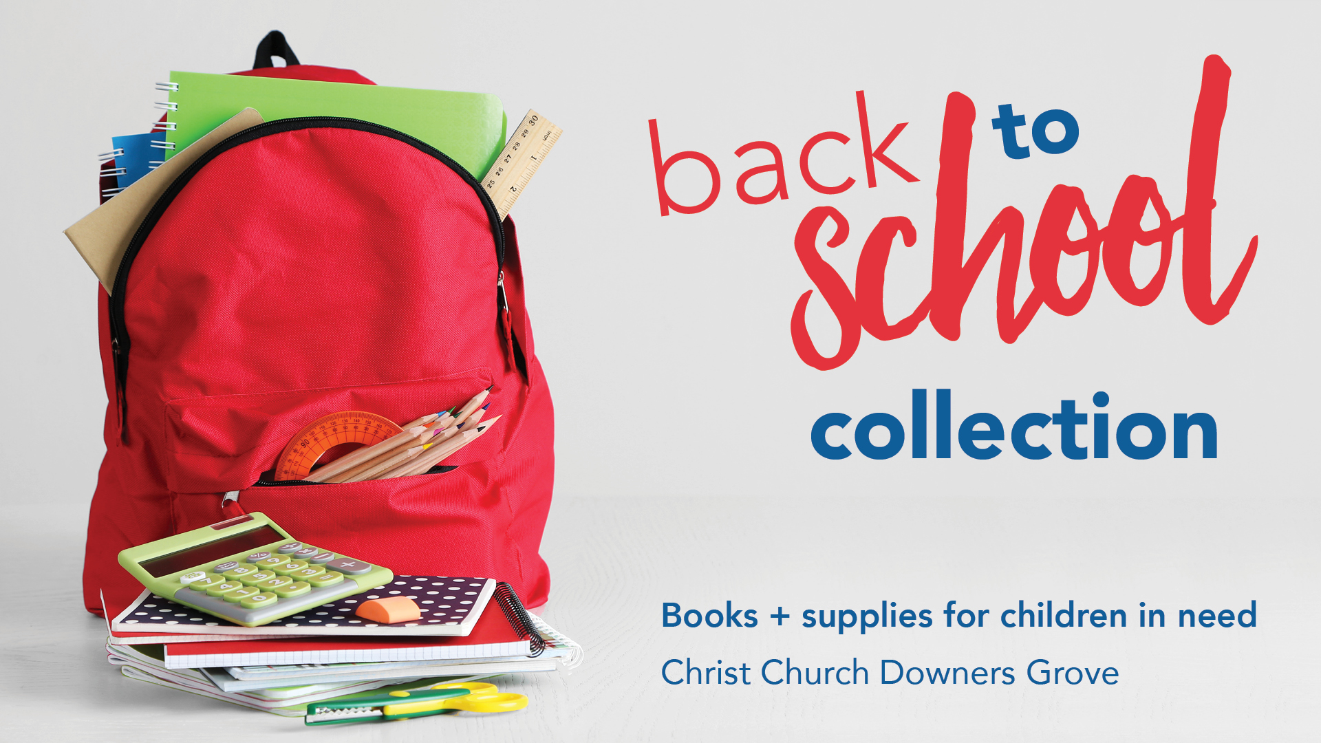 SCHOOL SUPPLY COLLECTION
 Supporting Resilient & the Food Pantry 
